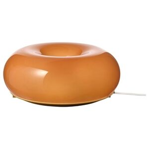 IKEA VARMBLIXT Donut Table/Wall LED Lamp - Orange - NEW